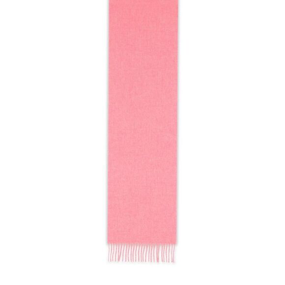 Ganni Pink Virgin Wool Scarf Women - Picture 2 of 3
